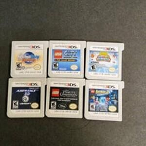 Nintendo 3DS Video Games Lot of 6 Cartridges